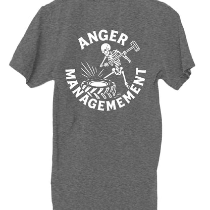 Charcoal Grey Heather - BACK