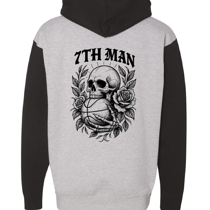 Grey Heather/ Black - BACK