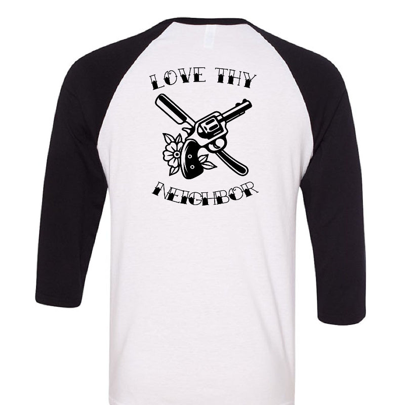 WHITE/BLACK - BACK